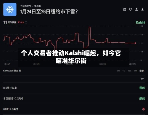 个人交易者推动Kalshi崛起，如今它瞄准华尔街-第2张图片