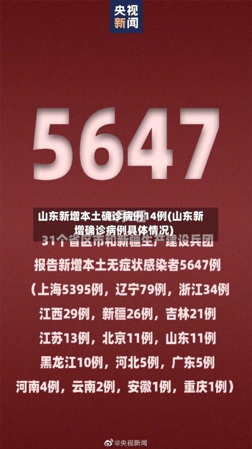 山东新增本土确诊病例14例(山东新增确诊病例具体情况)-第3张图片