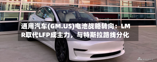 通用汽车(GM.US)电池战略转向：LMR取代LFP成主力，与特斯拉路线分化-第2张图片