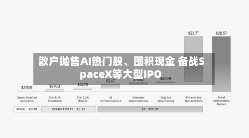 散户抛售AI热门股	、囤积现金 备战SpaceX等大型IPO-第3张图片