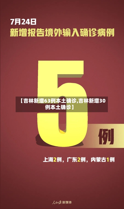 【吉林新增63例本土确诊,吉林新增30例本土确诊】-第3张图片
