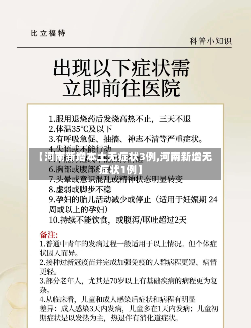 【河南新增本土无症状3例,河南新增无症状1例】-第3张图片