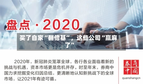 买了自家“翻倍基”，这些公司“赢麻了”-第2张图片