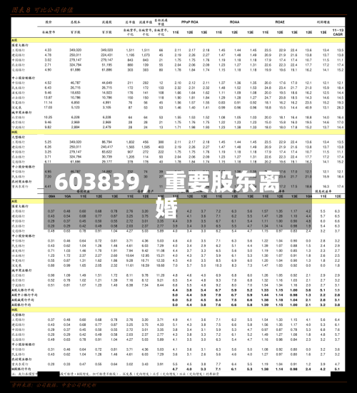 603839	，重要股东离婚-第3张图片