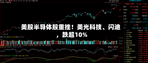 美股半导体股重挫!美光科技、闪迪,跌超10%