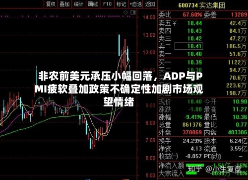 非农前美元承压小幅回落,ADP与PMI疲软叠加政策不确定性加剧市场观望情绪