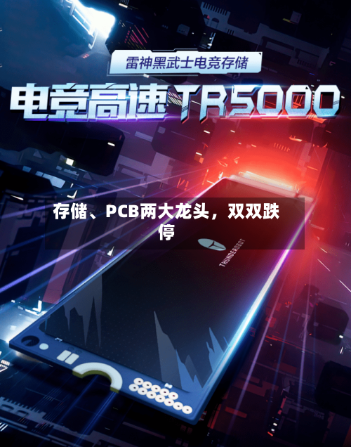 存储、PCB两大龙头，双双跌停
