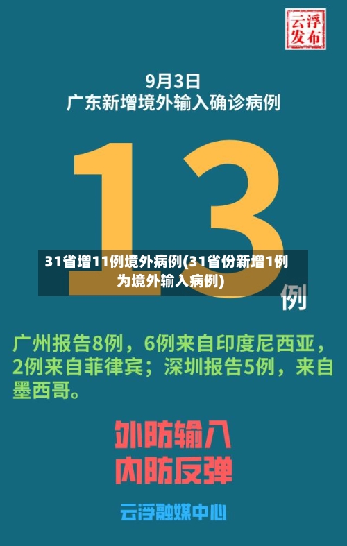 31省增11例境外病例(31省份新增1例为境外输入病例)-第2张图片