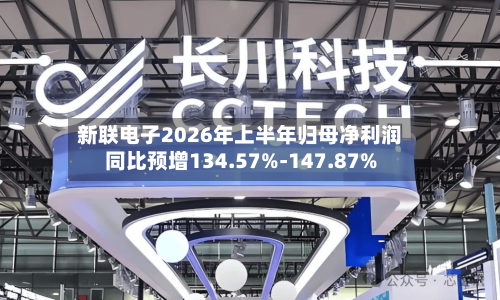 新联电子2026年上半年归母净利润同比预增134.57%-147.87%-第2张图片
