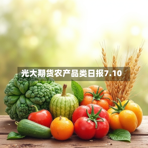 光大期货农产品类日报7.10-第3张图片